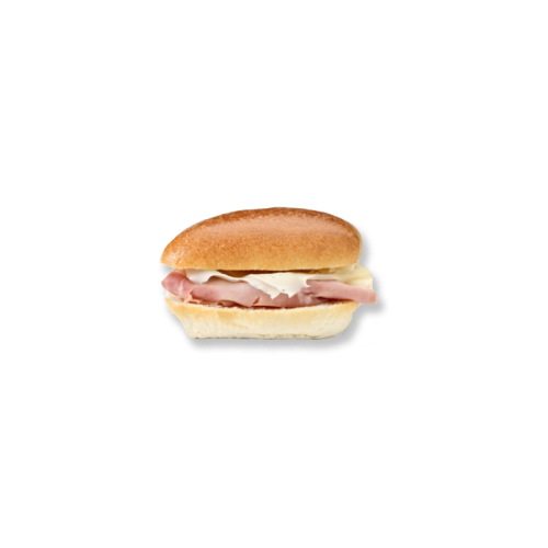 Brioche a domicilio de Jamón y Queso
